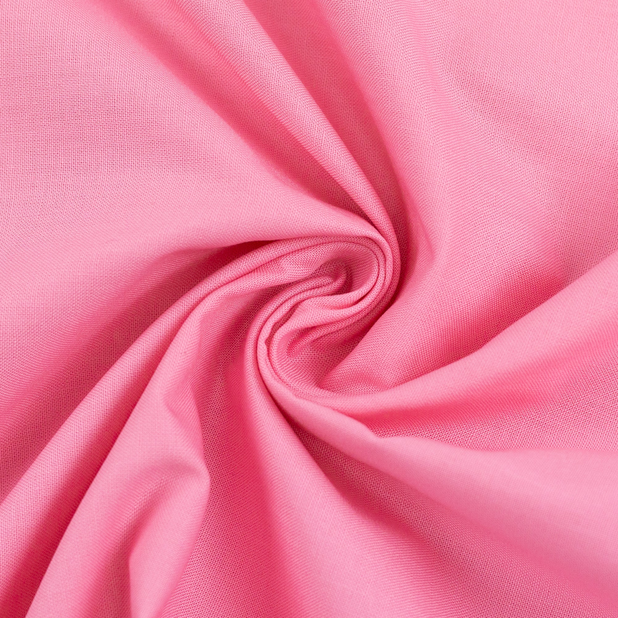 Baumwolle Webware - Rosa (Meterware ab 0.50m)