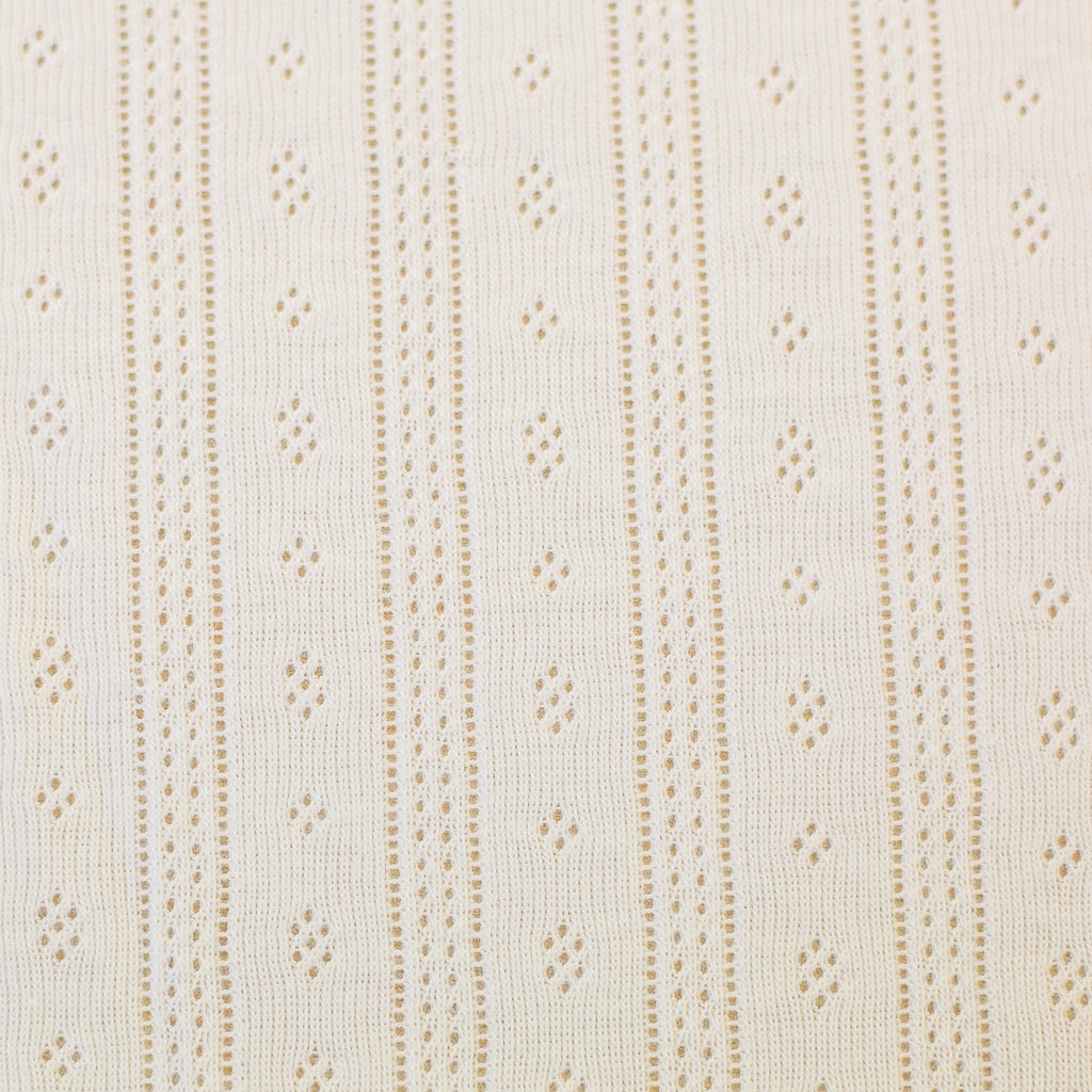 Strick Jersey - Tiana - Weiß (Meterware ab 0.50m)