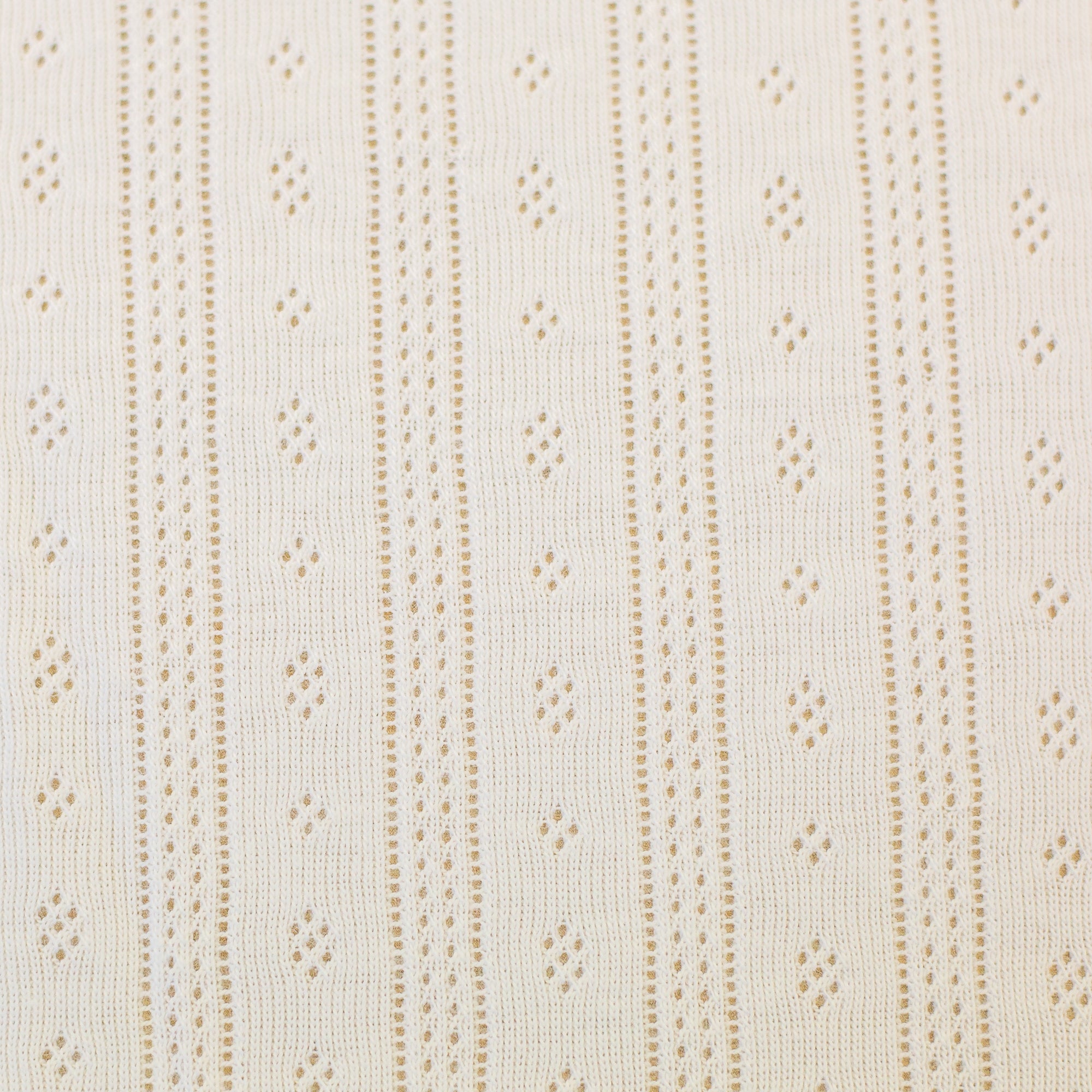 Strick Jersey - Tiana - Weiß (Meterware ab 0.50m)