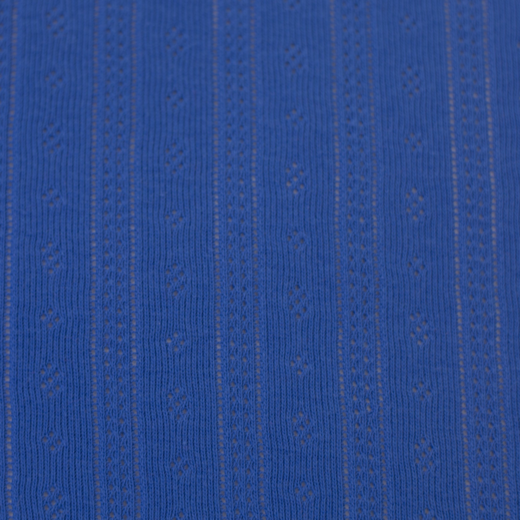 Strick Jersey - Tiana - Blau (Meterware ab 0.50m)