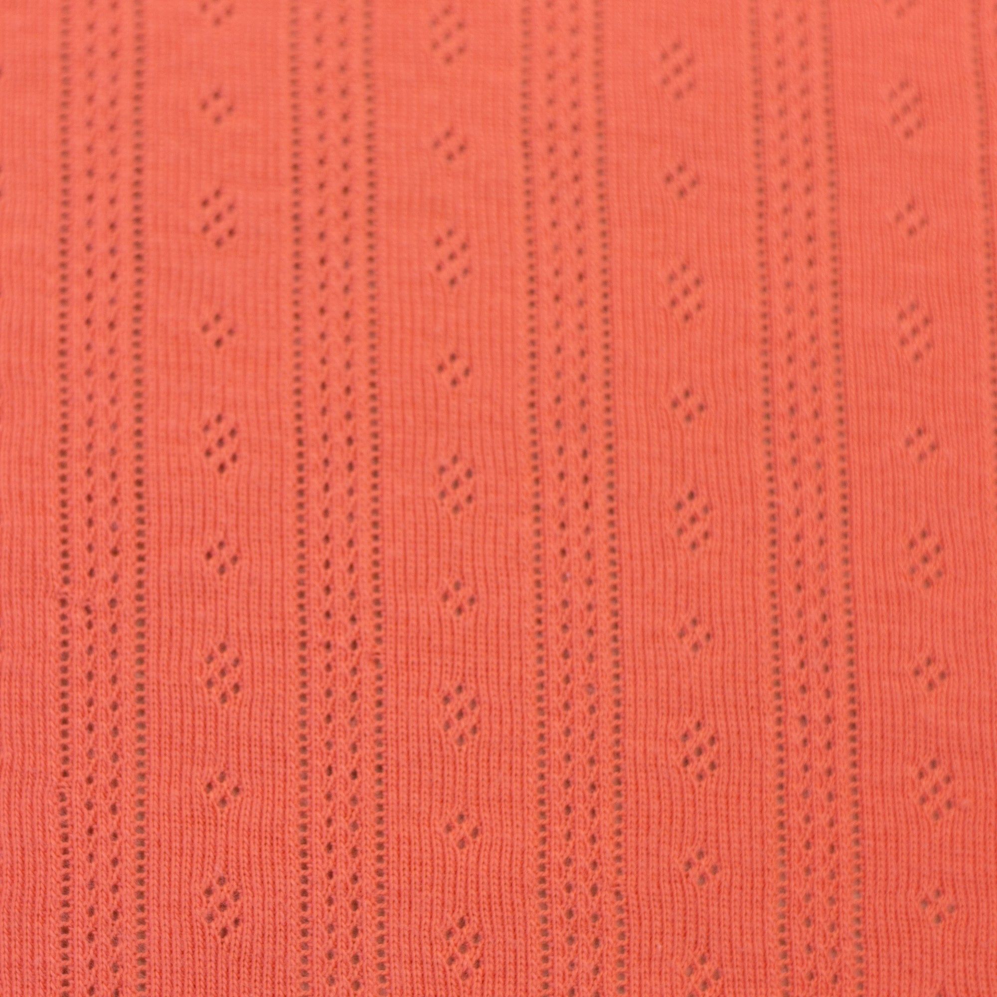 Strick Jersey - Tiana - Apricot (Meterware ab 0.50m)