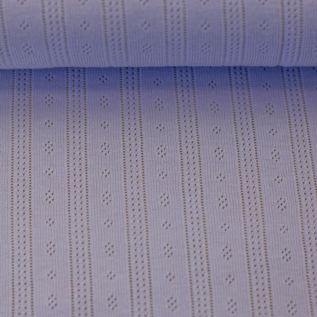 Strick Jersey - Tiana - Flieder (Meterware ab 0.50m)