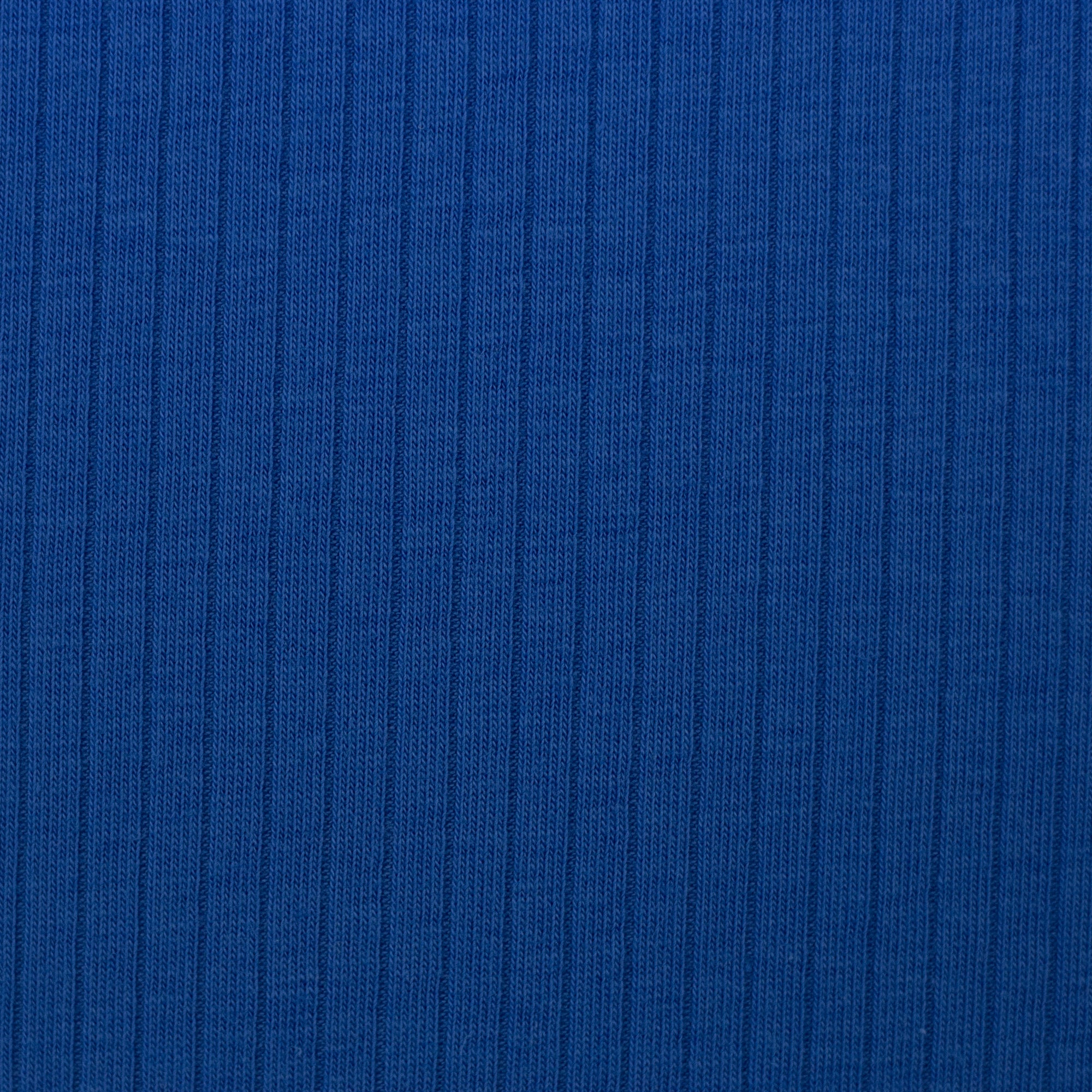 Rippjersey Laar - Blau (Meterware ab 0.50m)