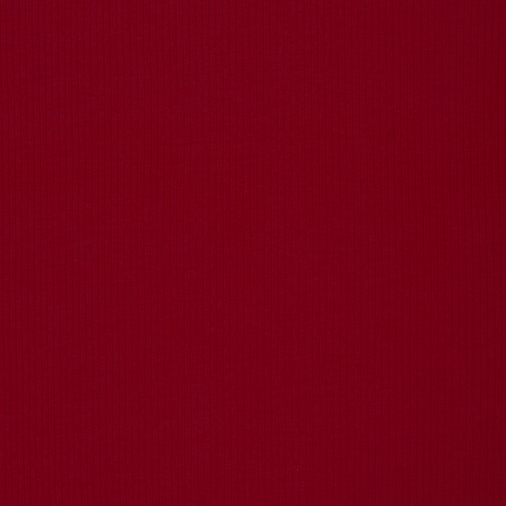 Rippjersey Laar - Rot (Meterware ab 0.50m)