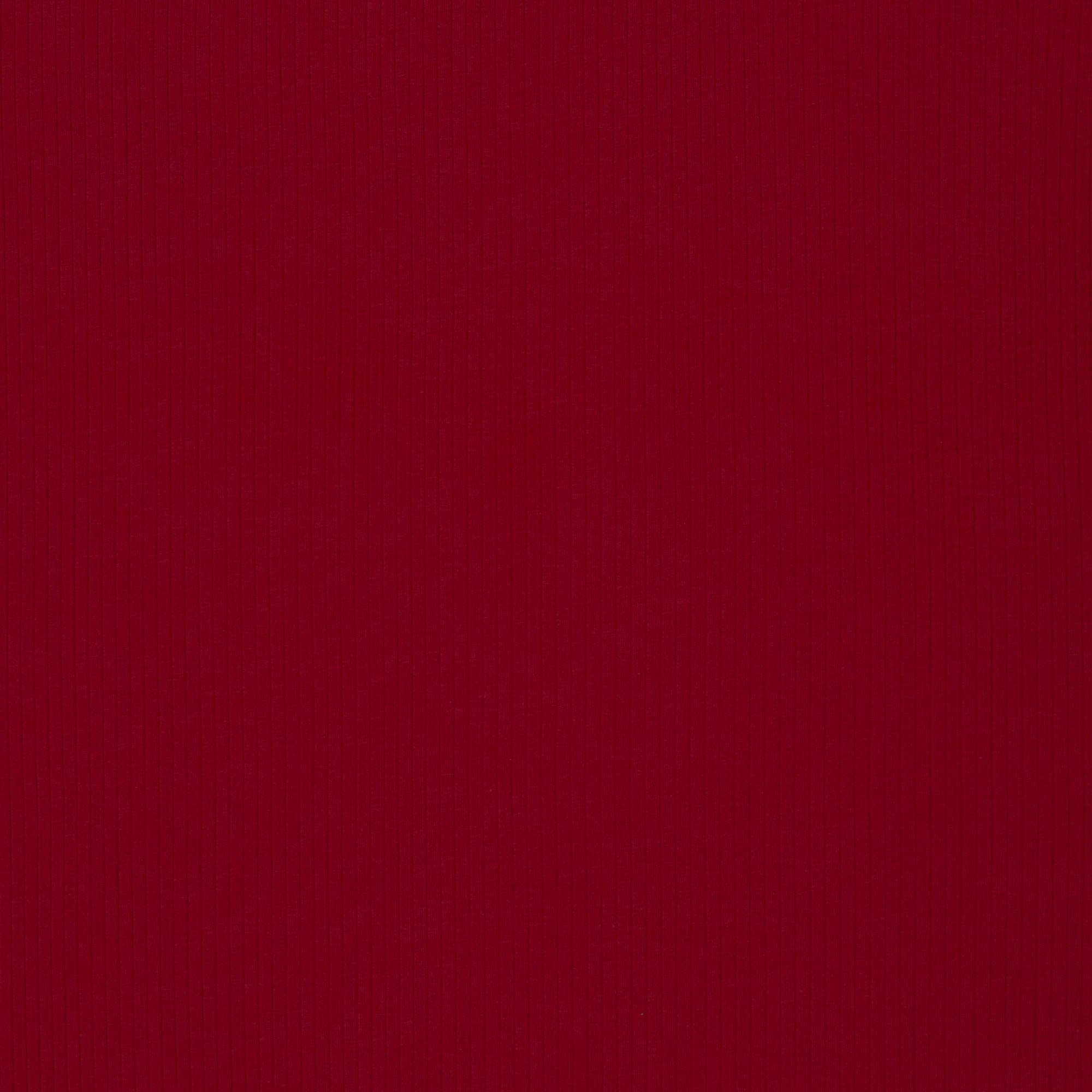 Rippjersey Laar - Rot (Meterware ab 0.50m)