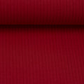 Rippjersey Laar - Rot (Meterware ab 0.50m)