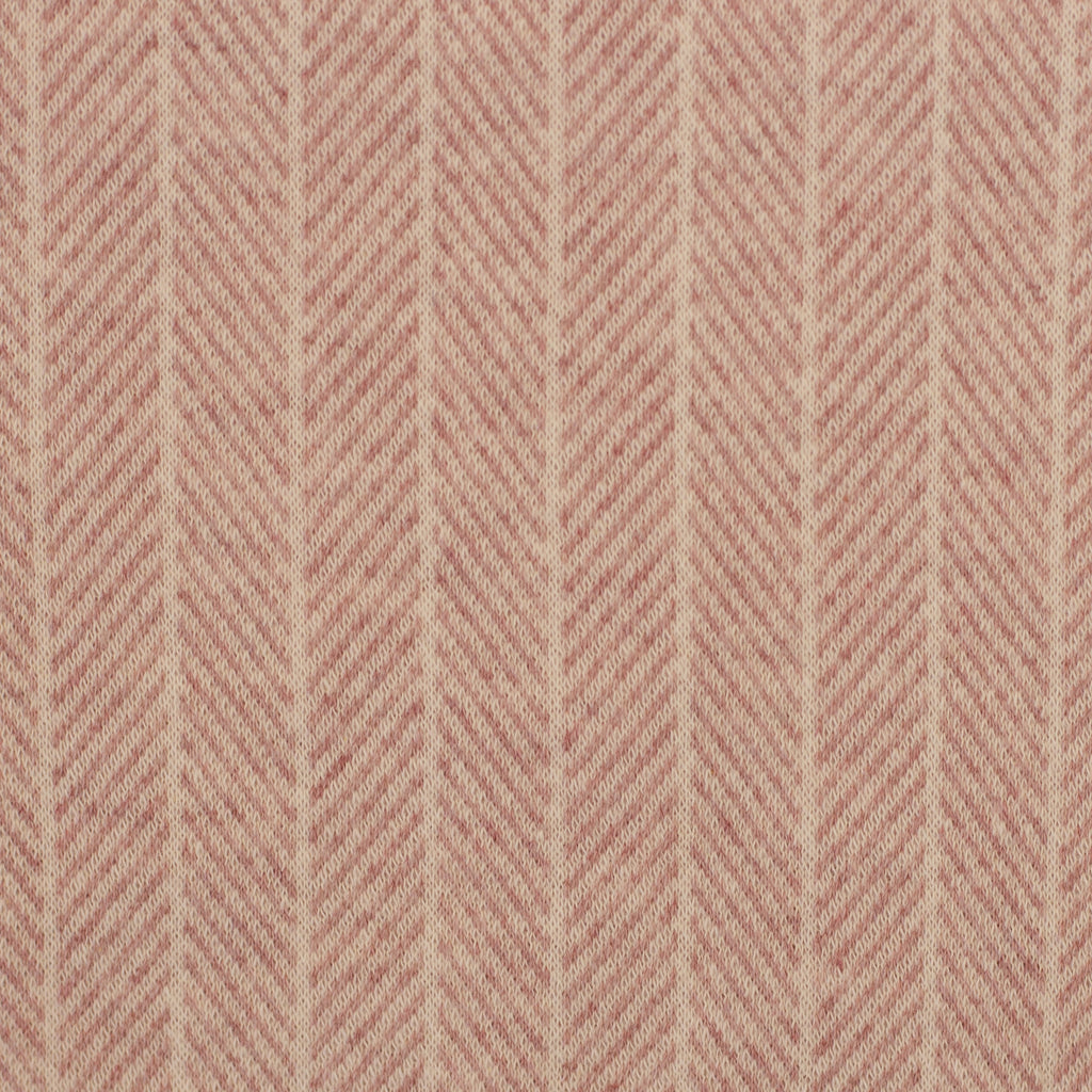 Jaquard Jersey - Matida - Rosa (Meterware ab 0.50m)