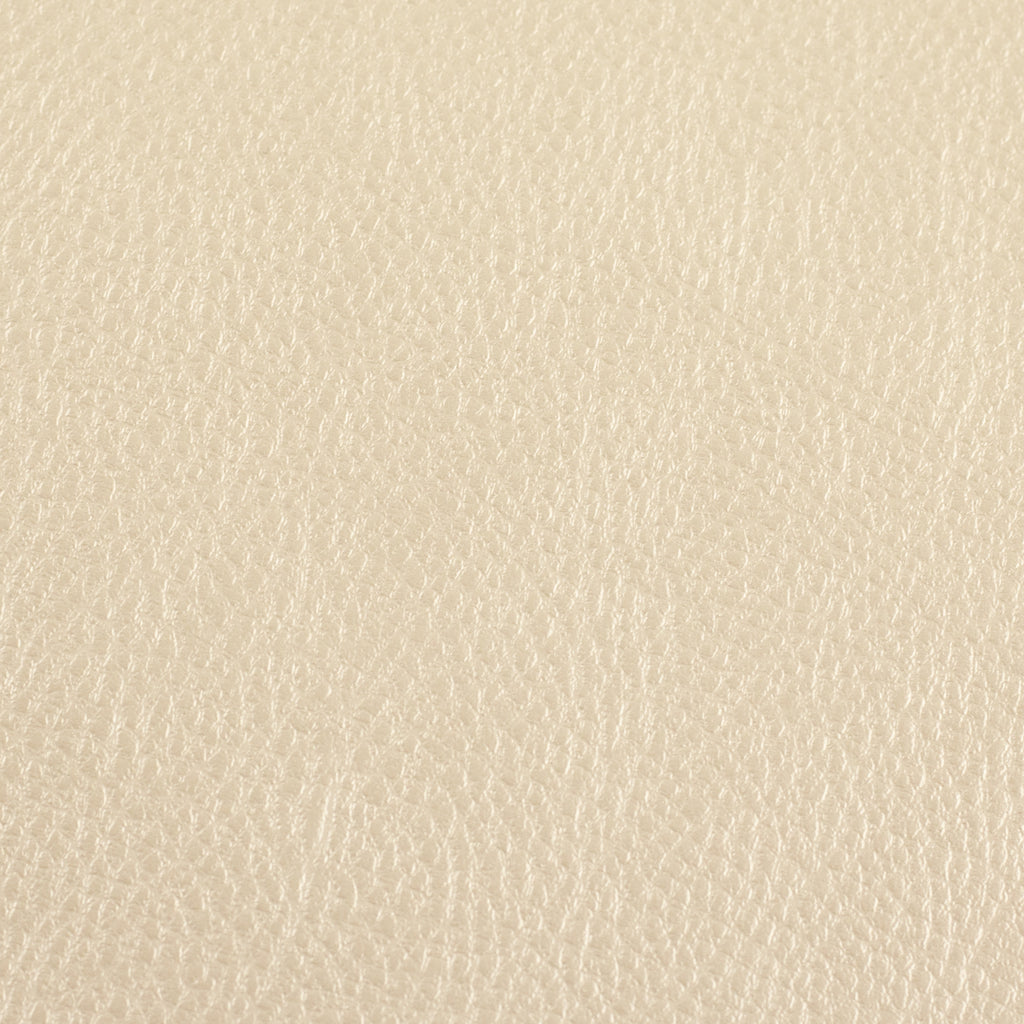 Kunstleder Rex Metallic - Creme (Meterware ab 0.50m)