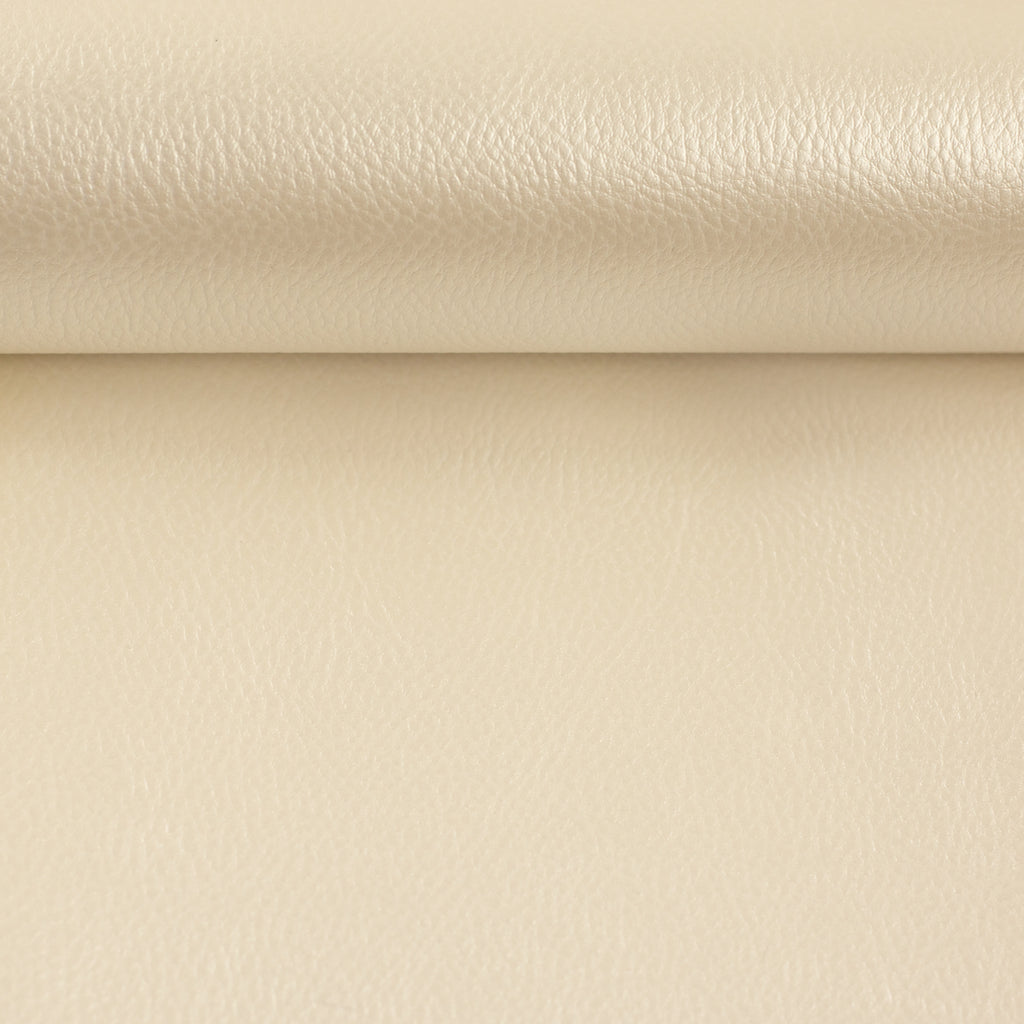 Kunstleder Rex Metallic - Creme (Meterware ab 0.50m)