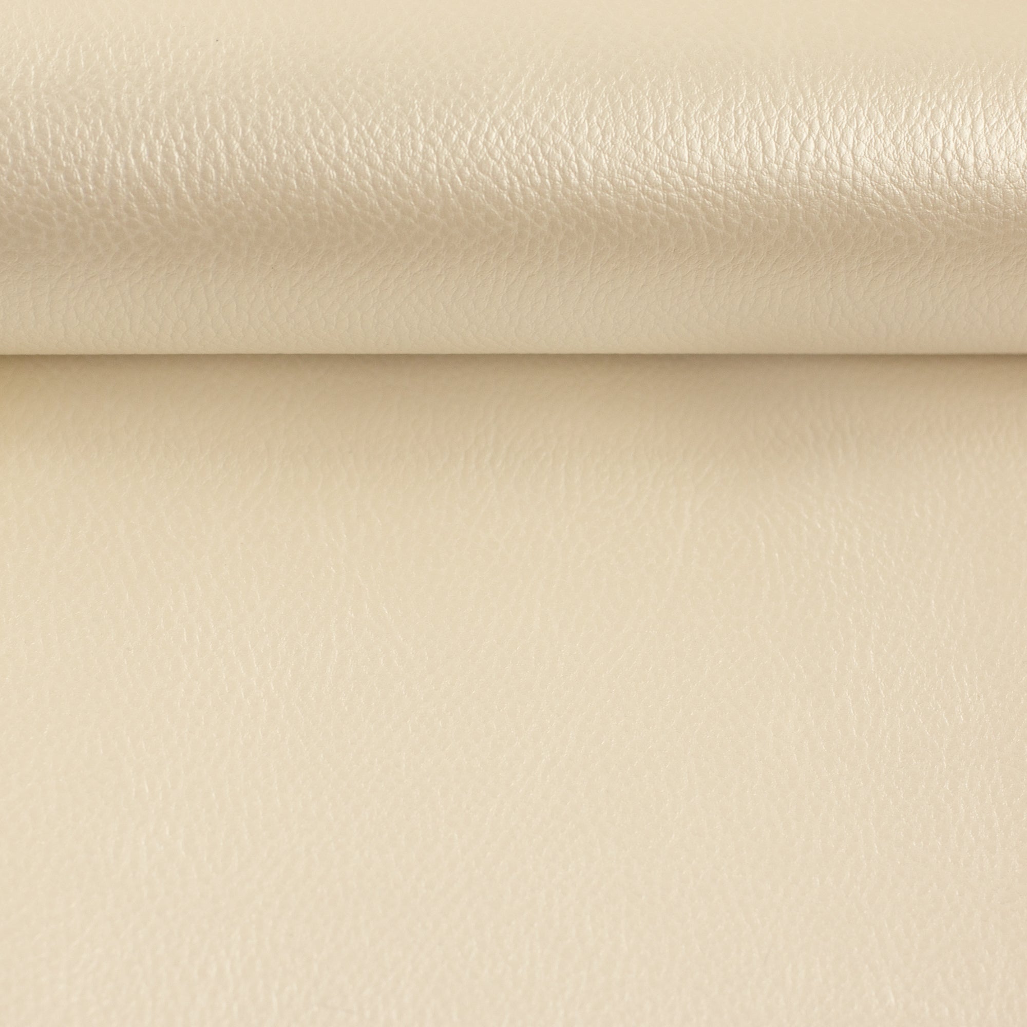 Kunstleder Rex Metallic - Creme (Meterware ab 0.50m)