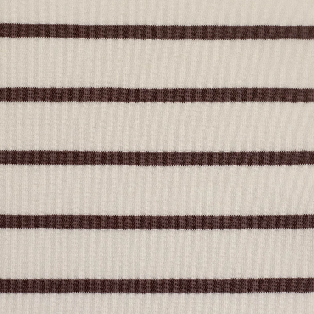 Jersey Stoff - Isa - Streifen - Beige (Meterware ab 0.50m)