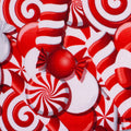 Sweat Stoff - Holly - Candy  (Meterware ab 0.50m)