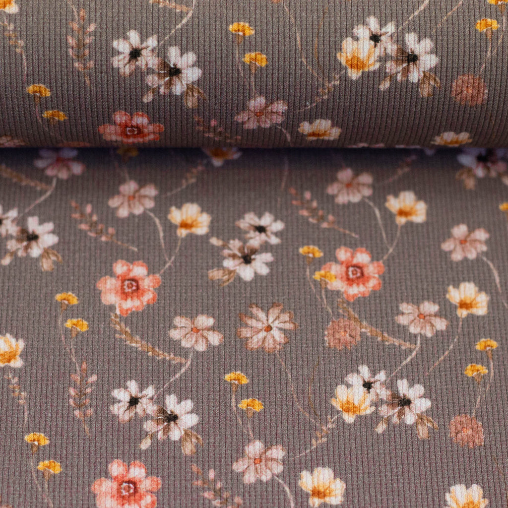 Rippjersey Stoff - Frieda by Christiane Zielinski (Meterware ab 0.50m)