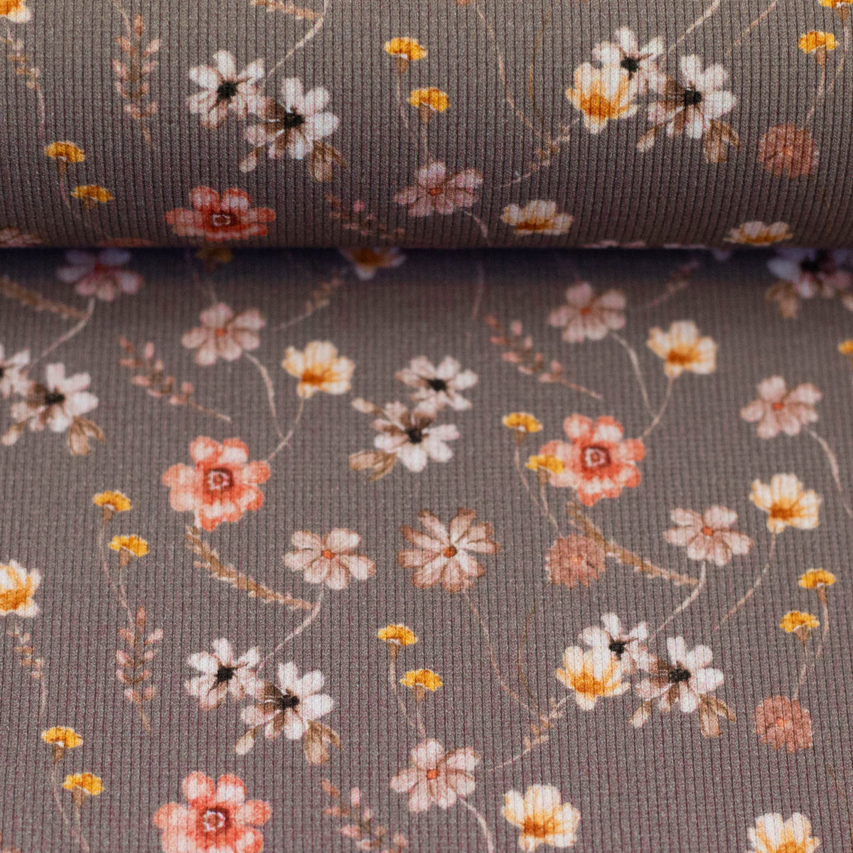 Rippjersey Stoff - Frieda by Christiane Zielinski (Meterware ab 0.50m)
