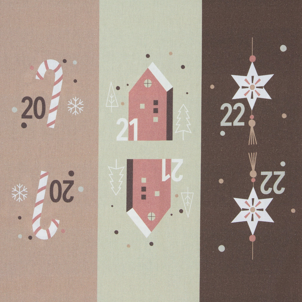 Panel - Webware - Adventkalender - 75cm