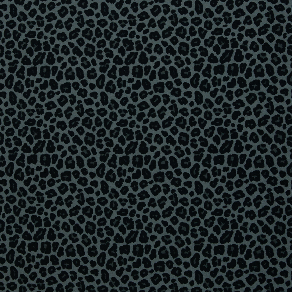 Jersey Stoff - Theo - Leo - Schwarz (Meterware ab 0.50m)
