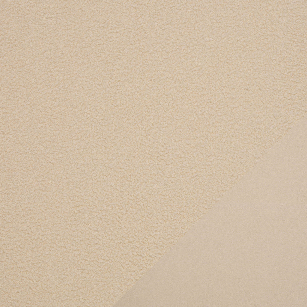 Teddy Boucle Fleece - Creme (Meterware ab 0.50m)