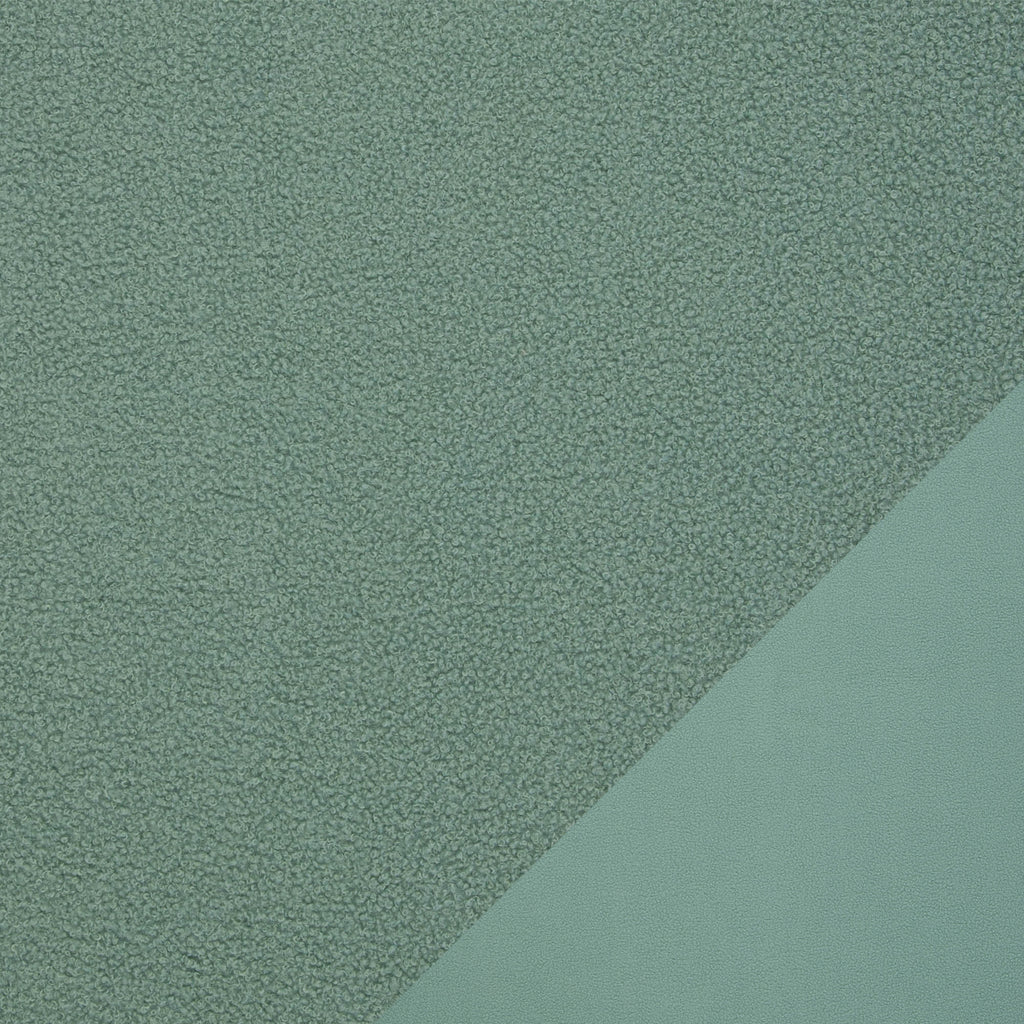Teddy Boucle Fleece - Altmint (Meterware ab 0.50m)