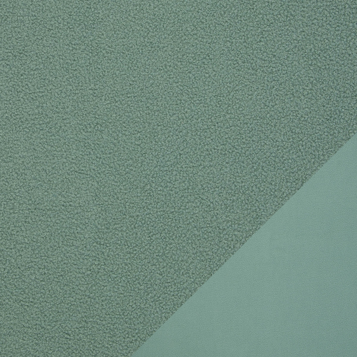 Teddy Boucle Fleece - Altmint (Meterware ab 0.50m)