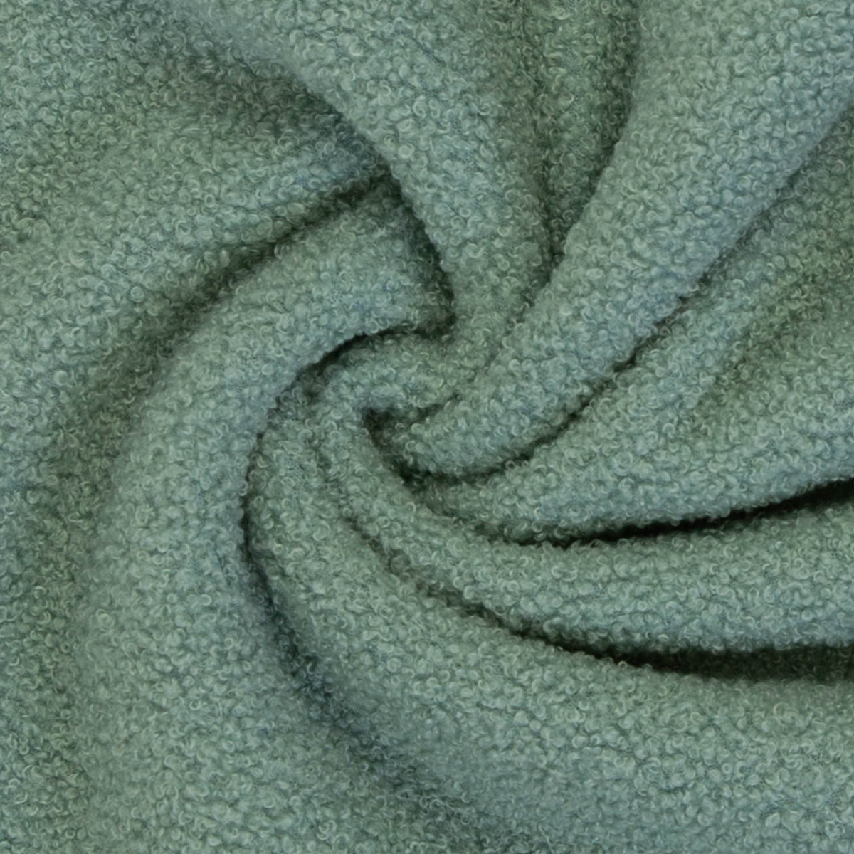 Teddy Boucle Fleece - Altmint (Meterware ab 0.50m)