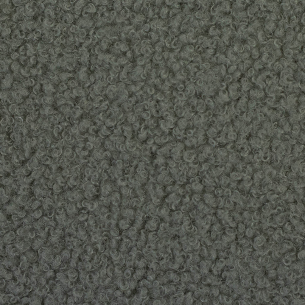 Teddy Boucle Fleece - Dunkelgrau (Meterware ab 0.50m)