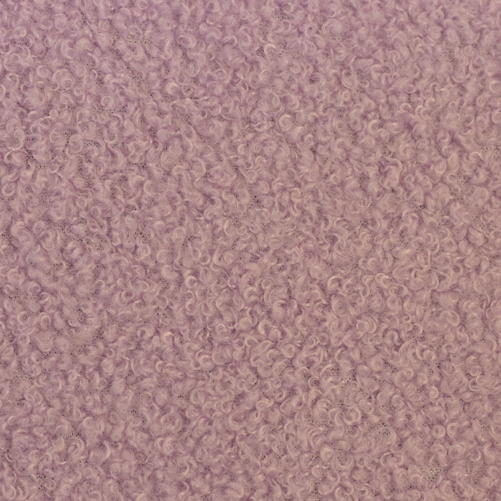 Teddy Boucle Fleece - Altrosa (Meterware ab 0.50m)