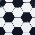 Baumwoll Webware - Fußball klassisch (Meterware ab 0.50m)