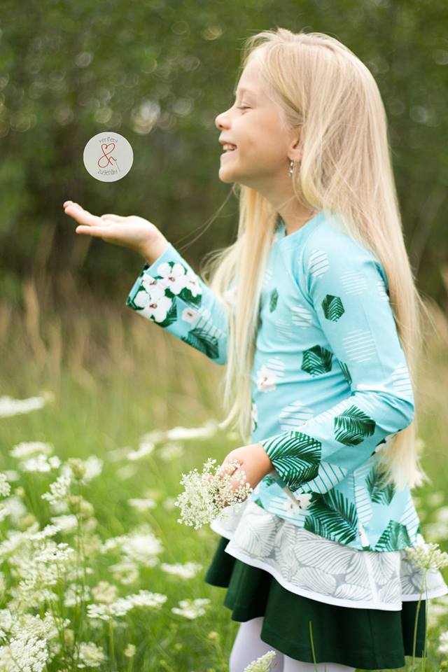 Papierschnittmuster Luise Kinder