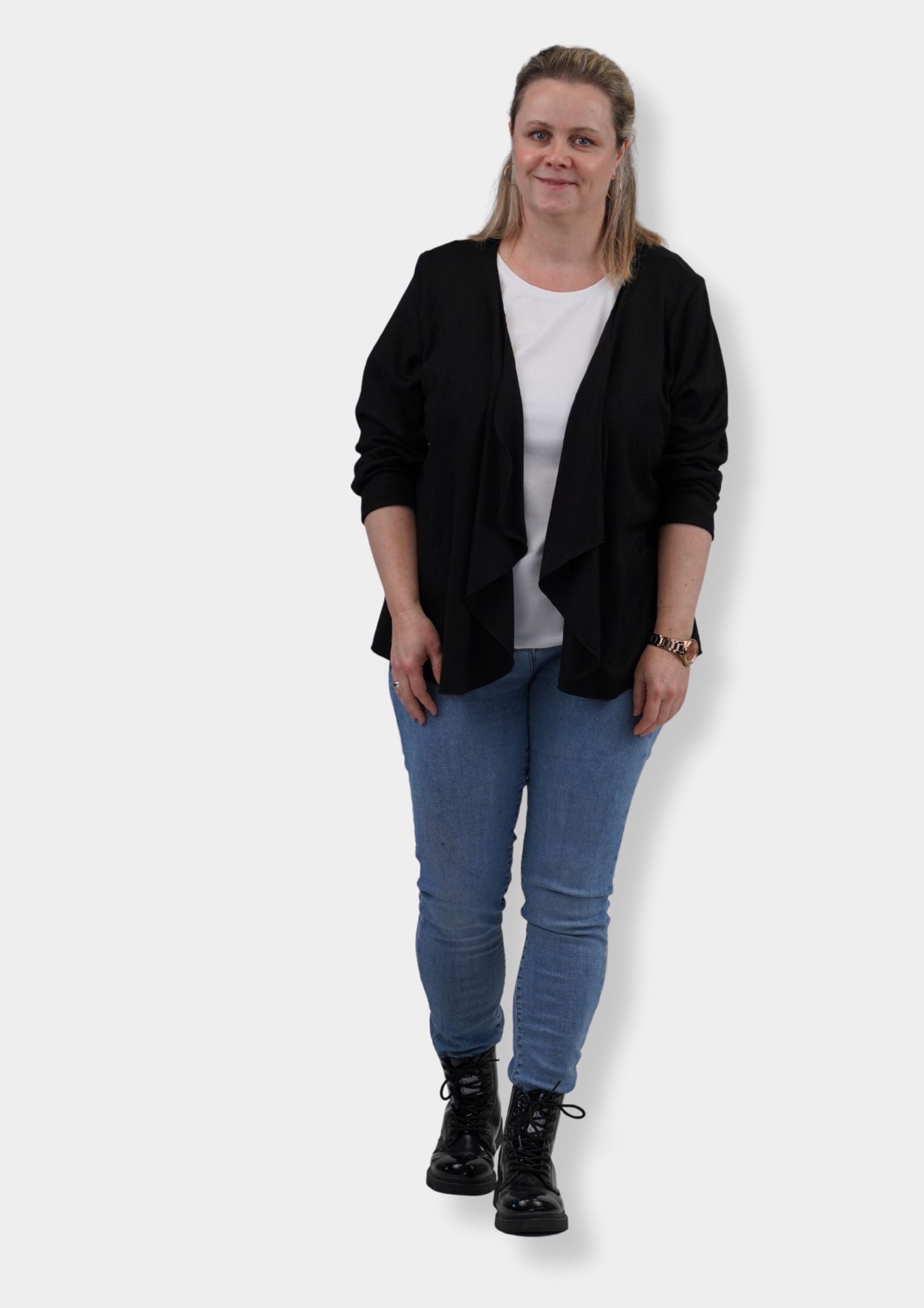Papierschnittmuster Strickjacke Bea