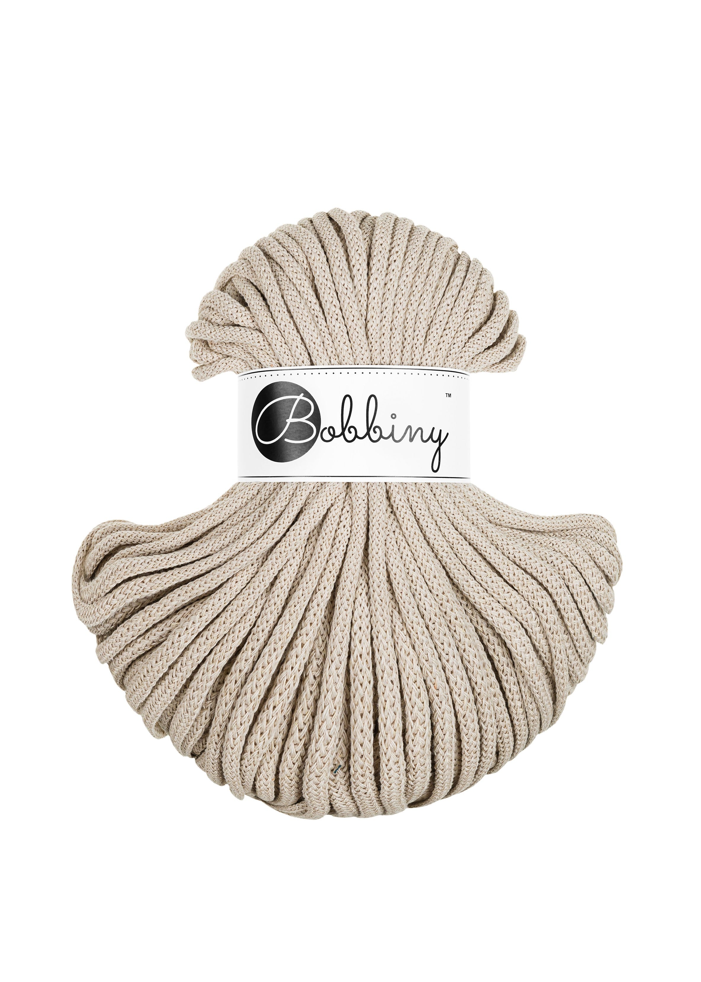 Bobbiny - 5mm - 100m - Beige