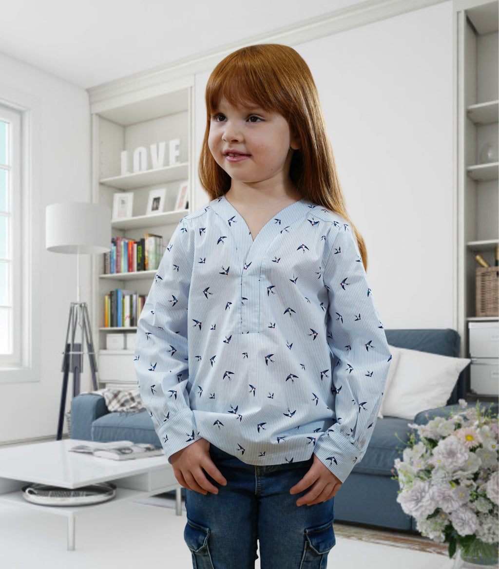 Papierschnittmuster Bluse Cleo Kinder