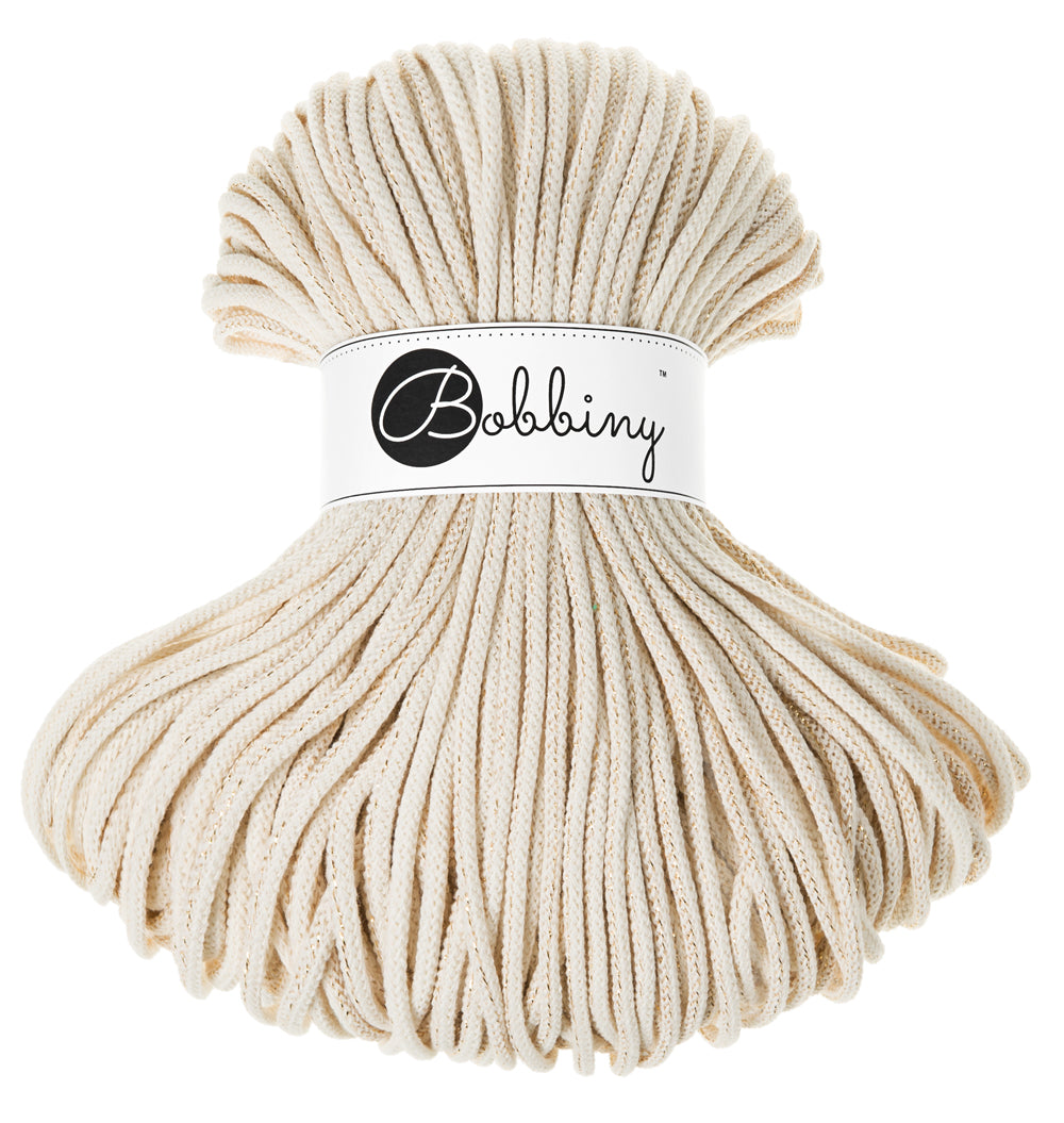 Bobbiny - 5mm - 100m - Golden Natural