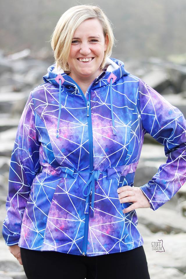 Papierschnittmuster Softshelljacke Damen
