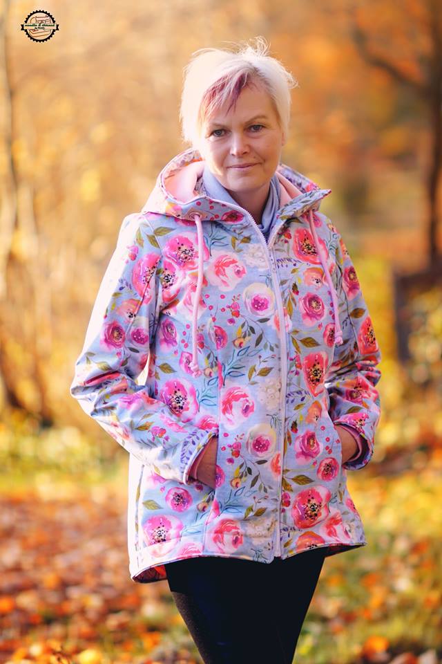 Papierschnittmuster Softshelljacke Damen