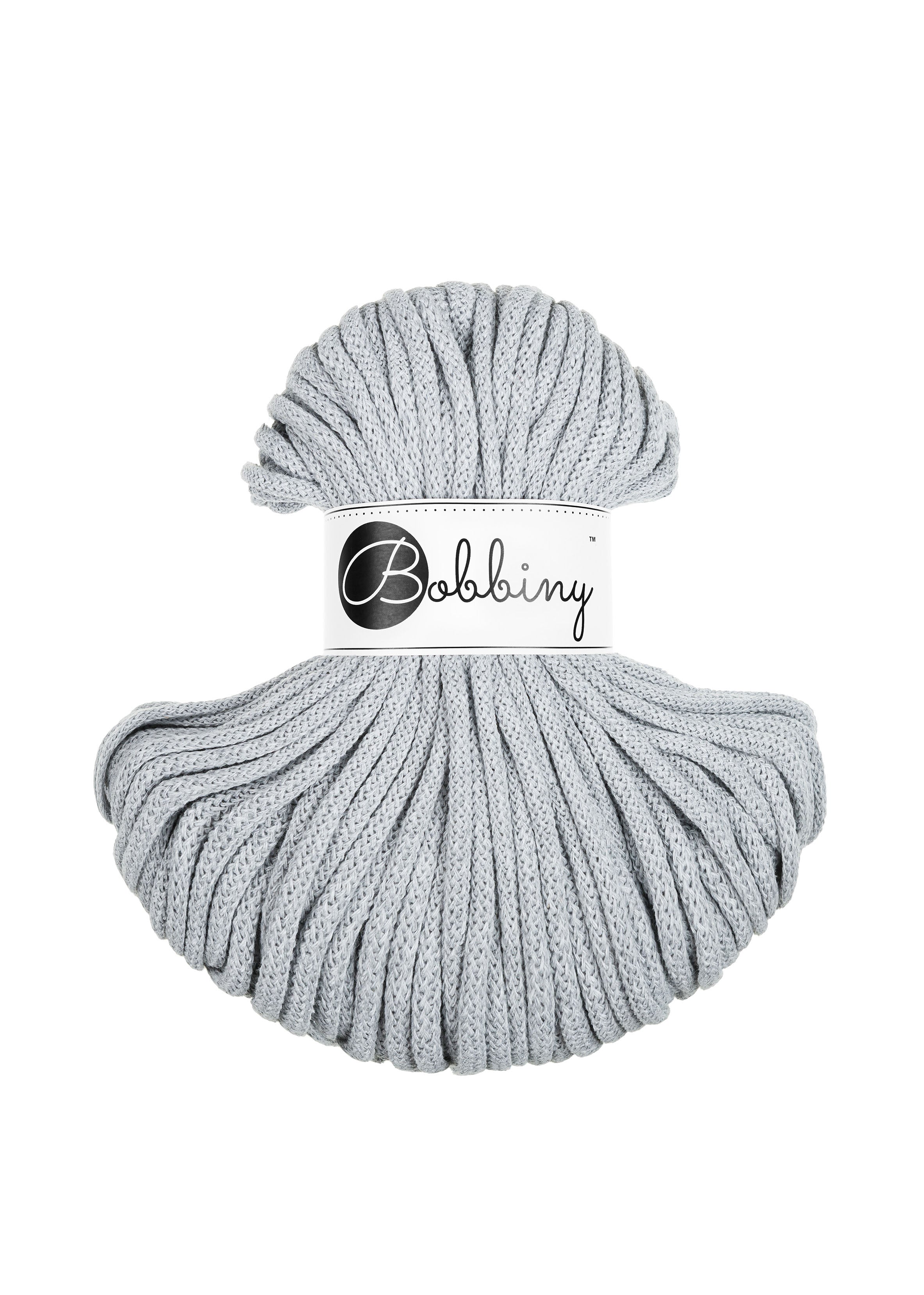 Bobbiny - 5mm - 100m - Light Grey