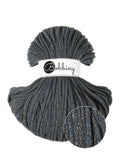 Bobbiny - 5mm - 100m - Shiny Charcoal