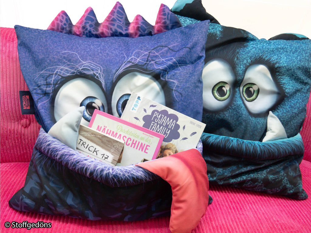 Panel - Monsta Pillows by Thorsen Berger - Lila