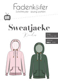 Papierschnittmuster Sweatjacke Kinder