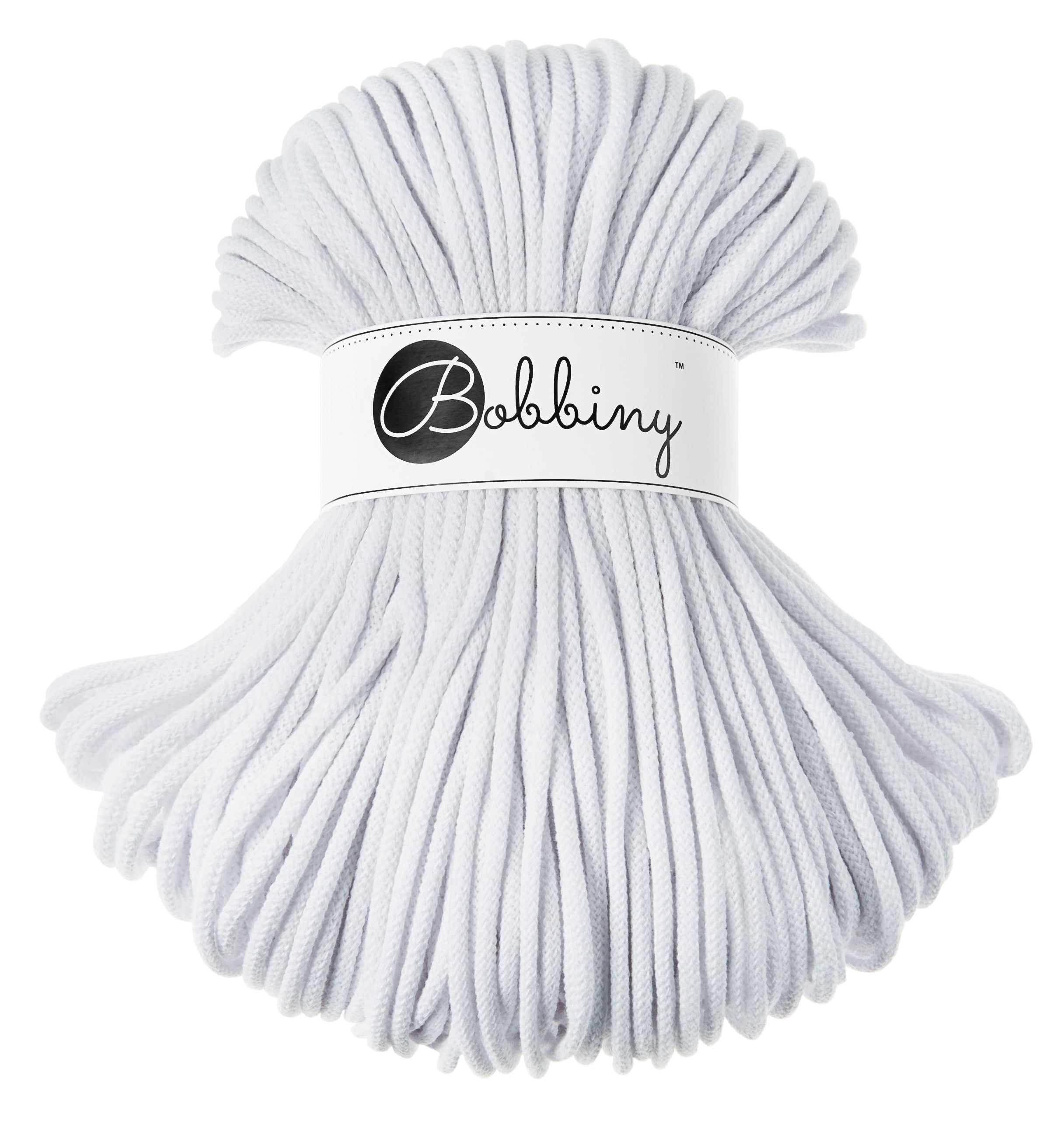 Bobbiny - 5mm - 100m - White