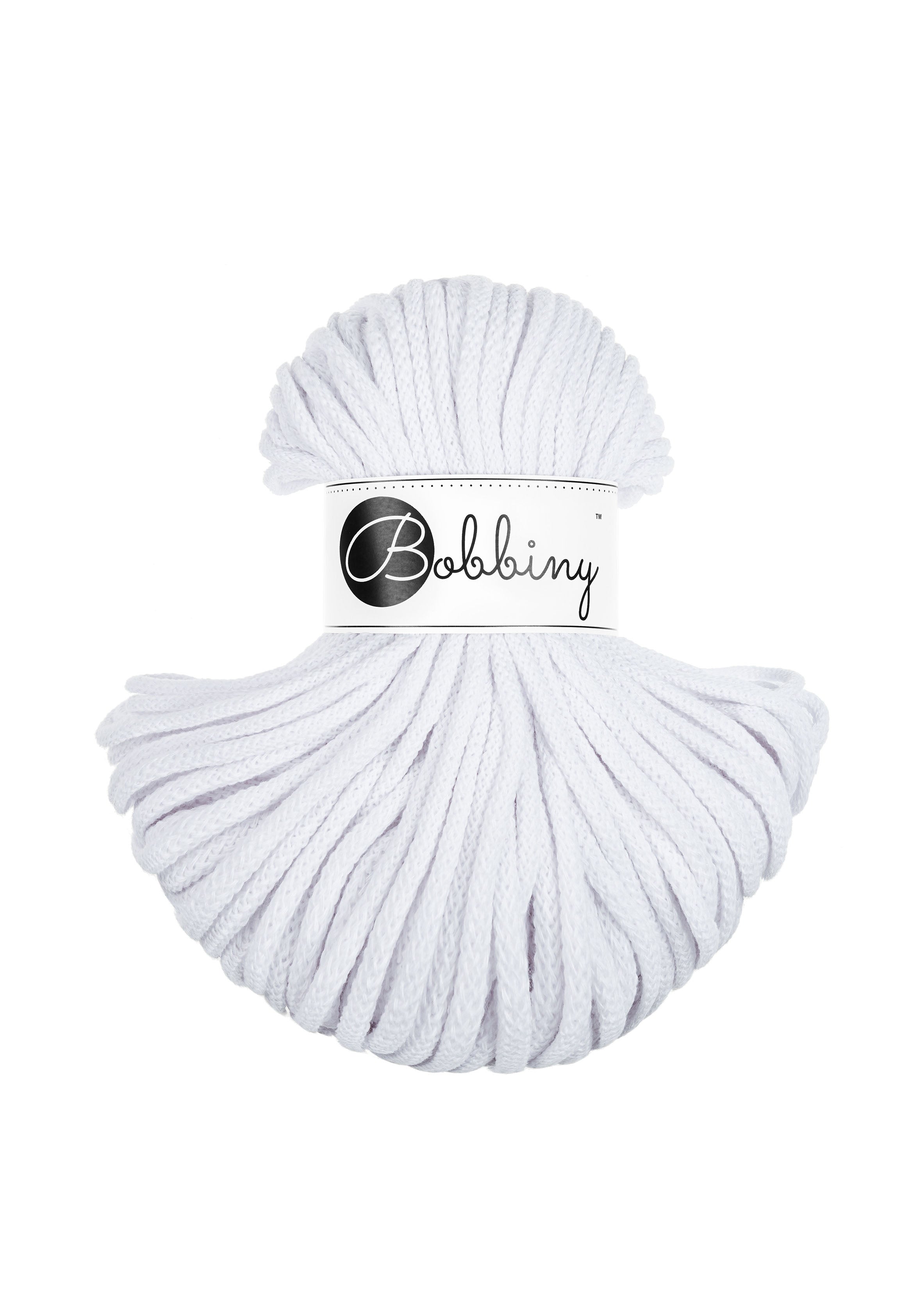 Bobbiny - 5mm - 100m - White