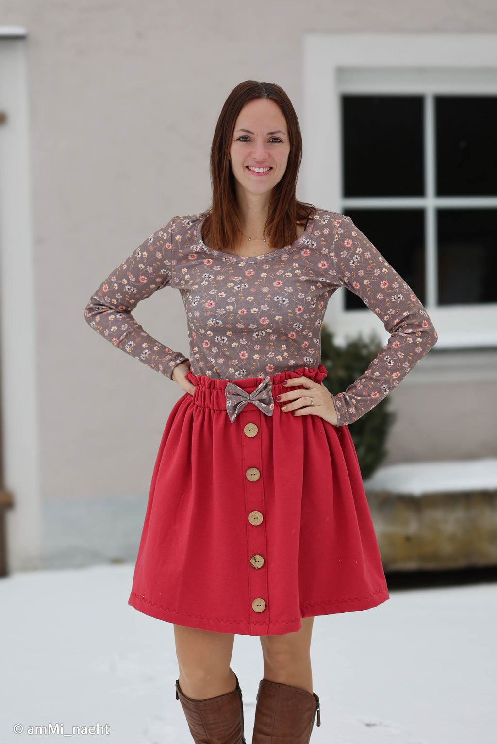 Rippjersey Stoff - Frieda by Christiane Zielinski (Meterware ab 0.50m)