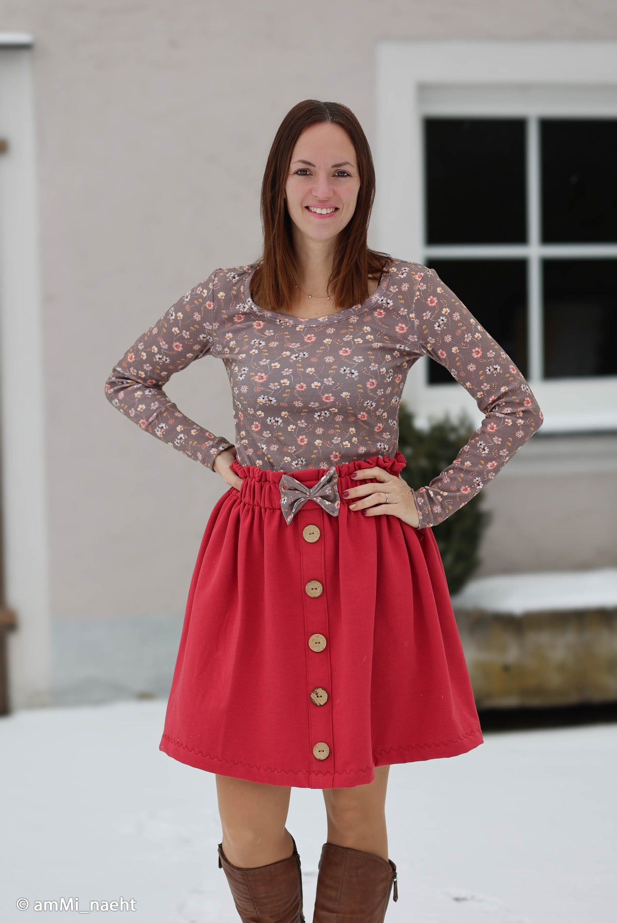 Rippjersey Stoff - Frieda by Christiane Zielinski (Meterware ab 0.50m)
