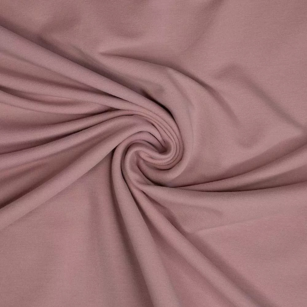 Interlock Jersey - Mauve/Altrosa (Meterware ab 0.50m)