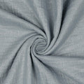 Musselin Stoff - Glitzer - Grau (Meterware ab 0.50m)