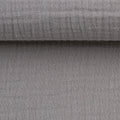 Musselin Uni - Grau (Meterware ab 0.50m)