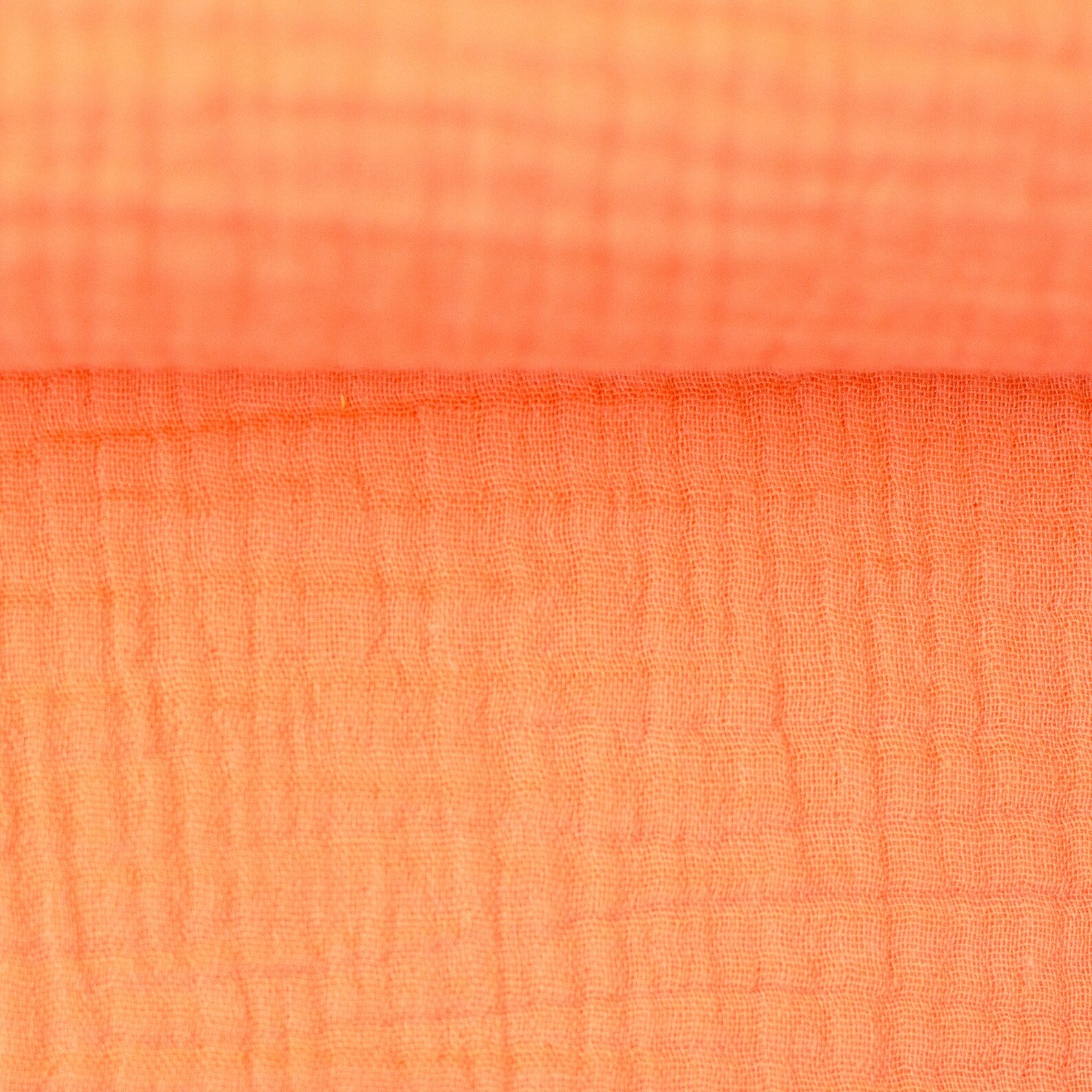 Musselin Uni - Apricot (Meterware ab 0.50m)