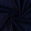 Musselin Stoff - Glitzer - Dunkelblau (Meterware ab 0.50m)
