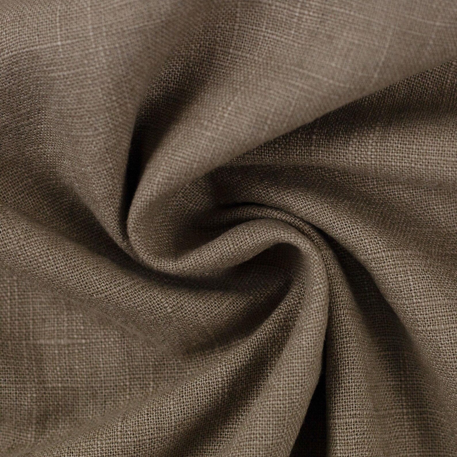 Leinen Uni - Beige (Meterware ab 0.50m)