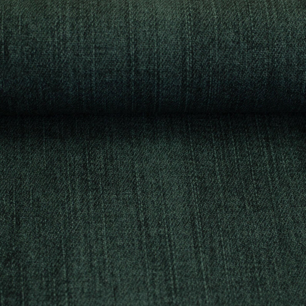 French Terry Stoff - Denim grün (Meterware ab 0.50m)