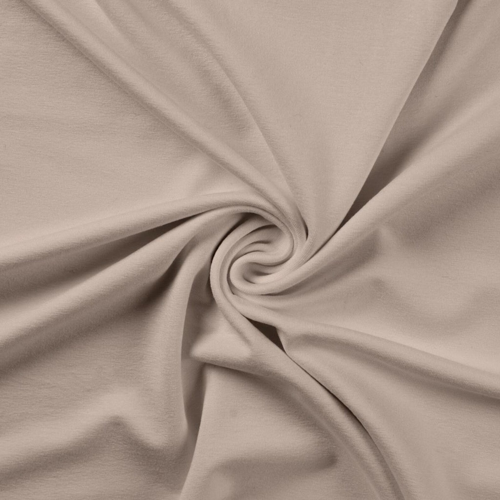 Viskose Jersey - Beige (Meterware ab 0.5m)